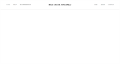 Desktop Screenshot of millcreekvineyard.com.au